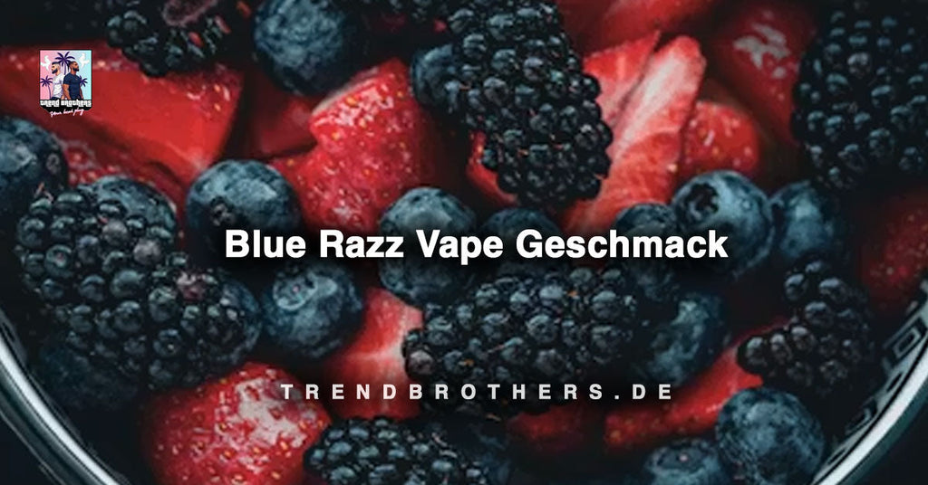 Blue Razz Ice Vape: wie schmeckt der Beeren-Ice-Mix?