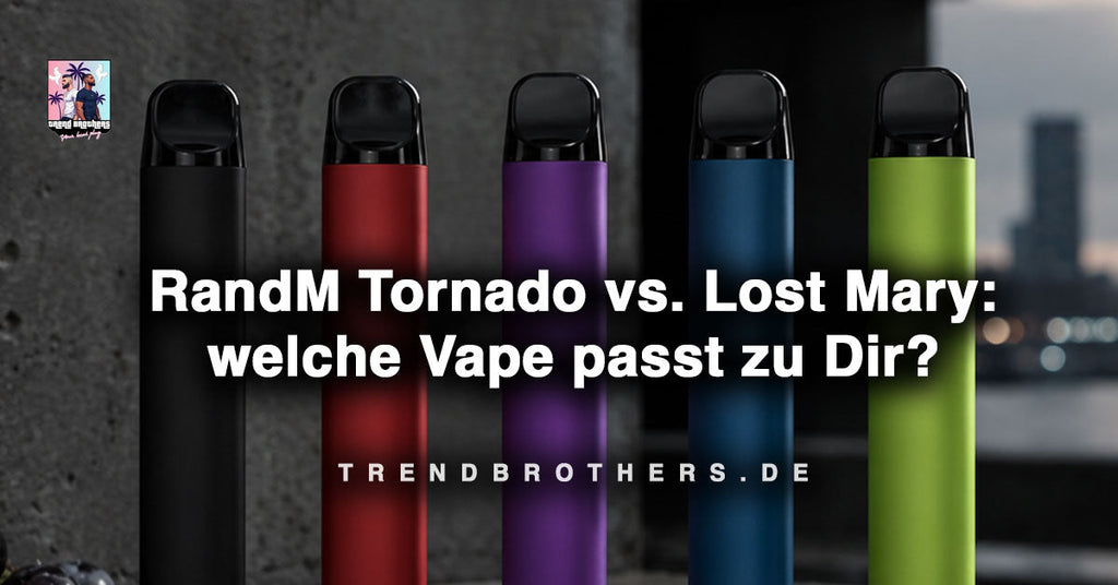 RandM Tornado vs. Lost Mary: welche Vape passt zu Dir?