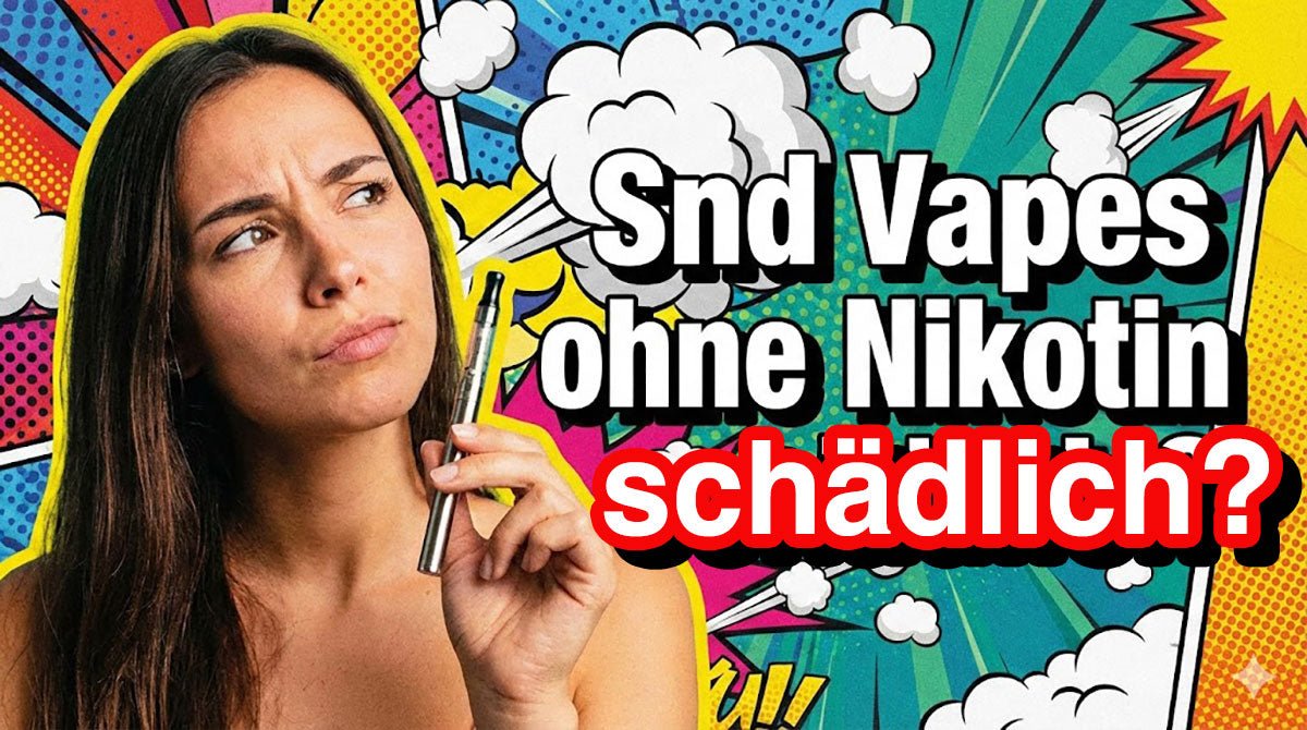 Vape ohne Nikotin schädlich? 18+