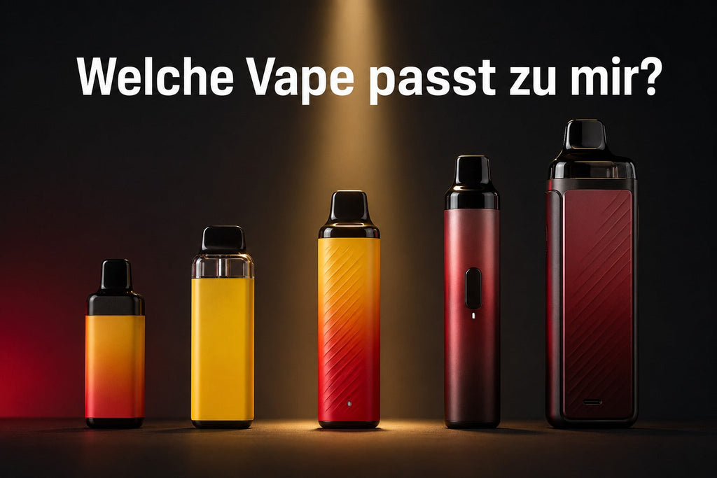 Welche Vape passt zu mir? Der große Kaufberater 2026