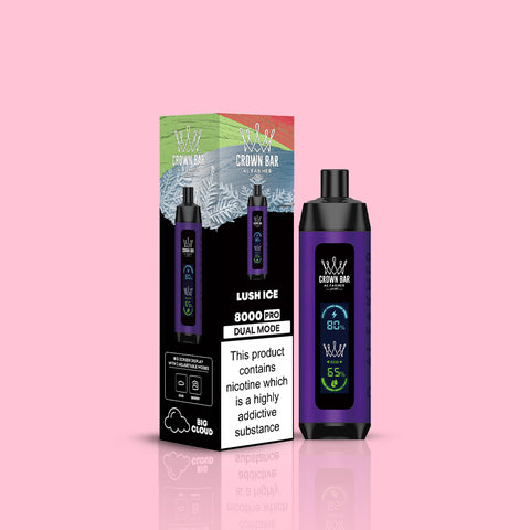 Al Fakher 8000 Crown Bar – Lush Ice | Dual Mode Einweg Vape kaufen