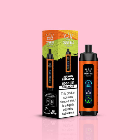Al Fakher 8000 Crown Bar – Mango Pineapple | Dual Mode Einweg Vape kaufen