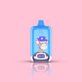 RandM Tornado 12000 (Fumot) Blueberry Bubblegum Einweg-Vape mit Heidelbeer-Kaugummi-Aroma, 12.000 Züge, 20 ml, 20 mg/ml
