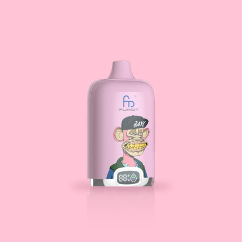 RandM Tornado 12000 (Fumot) Peach Ice Einweg-Vape mit Pfirsich-Eis-Aroma, 12.000 Züge, 20 ml, 20 mg/ml