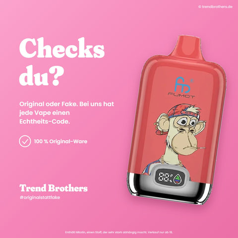 RandM Tornado 12000 Cola Ice – Checks du? 100 % Original-Ware mit Echtheits-Code bei Trend Brothers